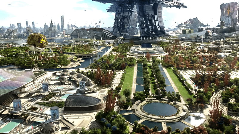 Xandar, the capital world of the Nova Empire.