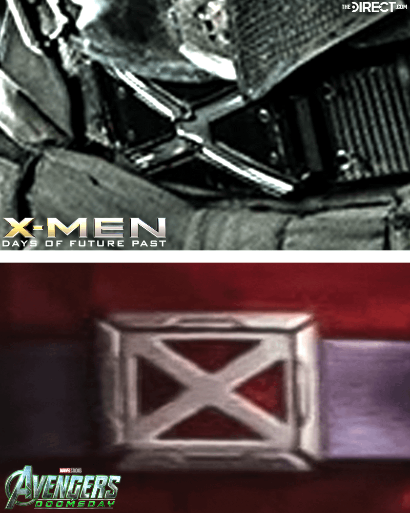 Dark X-Men buckle from Days of Future Past and buckle from Doomsday.