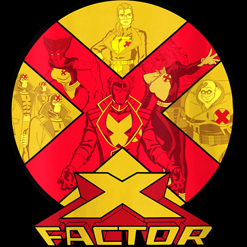 Marvel Studios promo art features Havok, Polaris, Wolfsbane and other members of X-Factor.