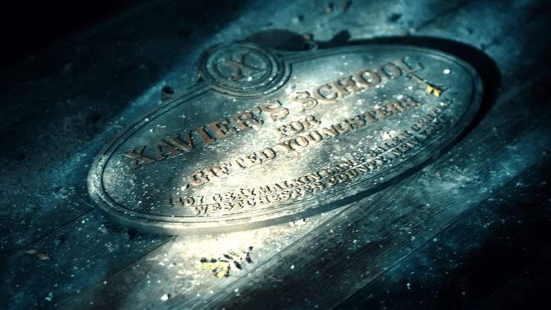 sign for Xavier's School for Gifted Youngsters from Avengers: Doomsday