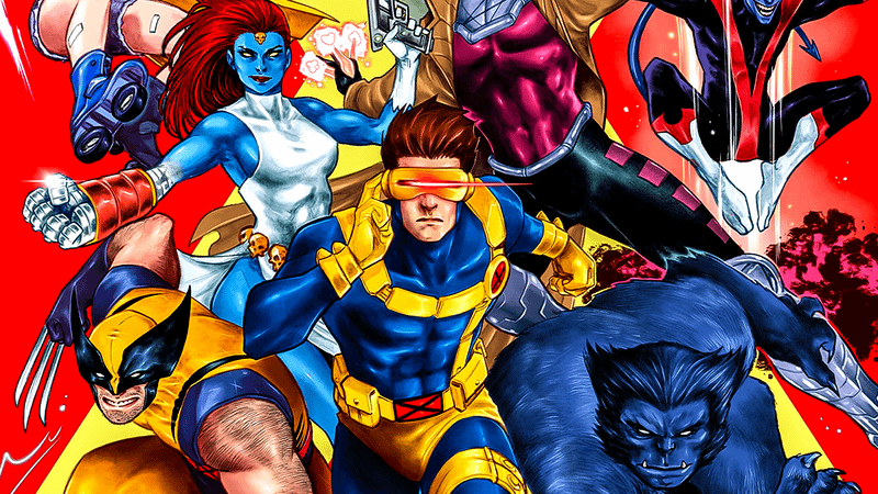 The X-Men from Marvel Comics.