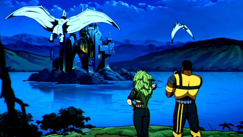 Polaris and Bishop in X-Men '97.
