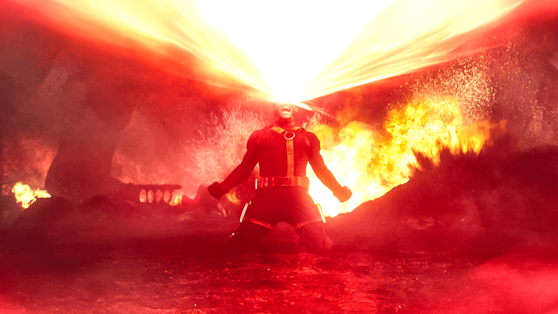 Cyclops unleashes optic blast in Doomsday trailer.