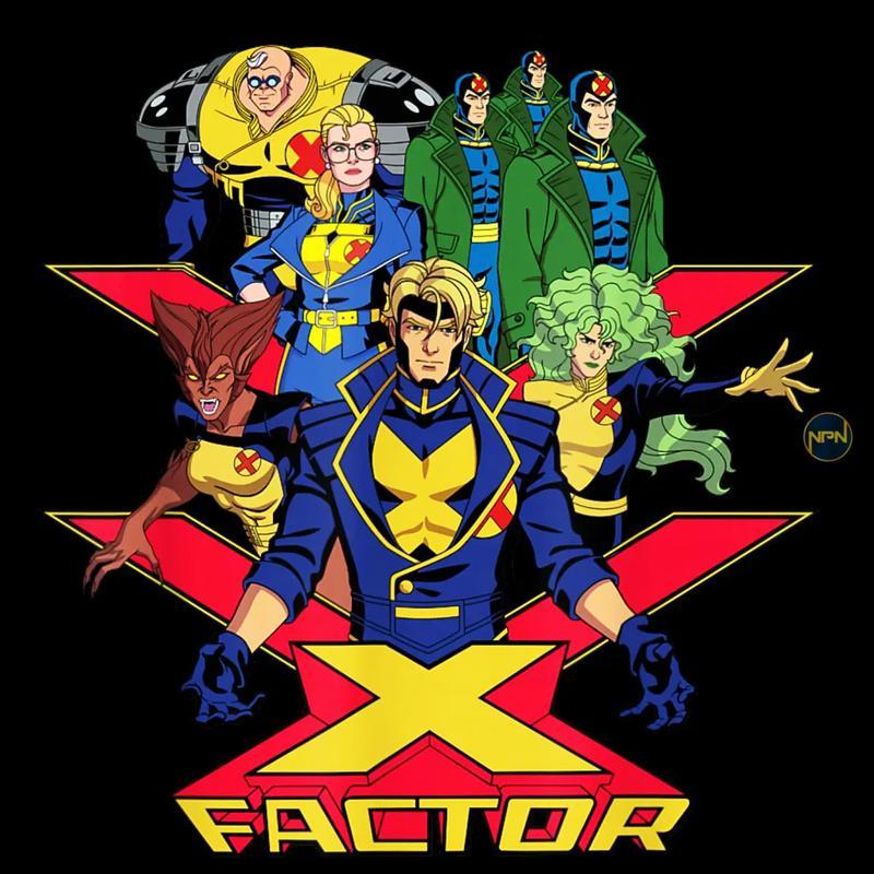 X-Men 97 Season 2, X-Factor Team, Havok, Wolfsbane, Polaris, Multiple Man, Strong Guy, Val Cooper.