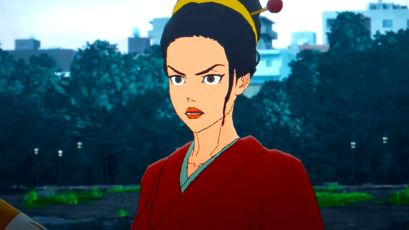 Wonder Woman in Batman Ninja vs Yakuza League
