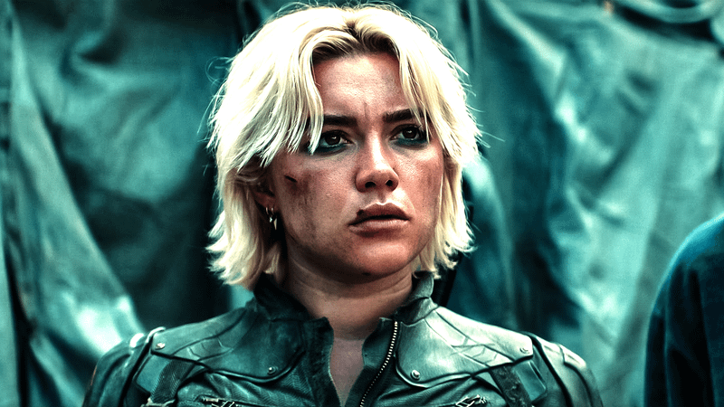 Yelena at the end of Thunderbolts*.