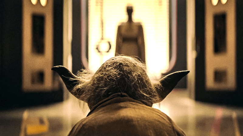 Yoda and Vernestra in The Acolyte finale.