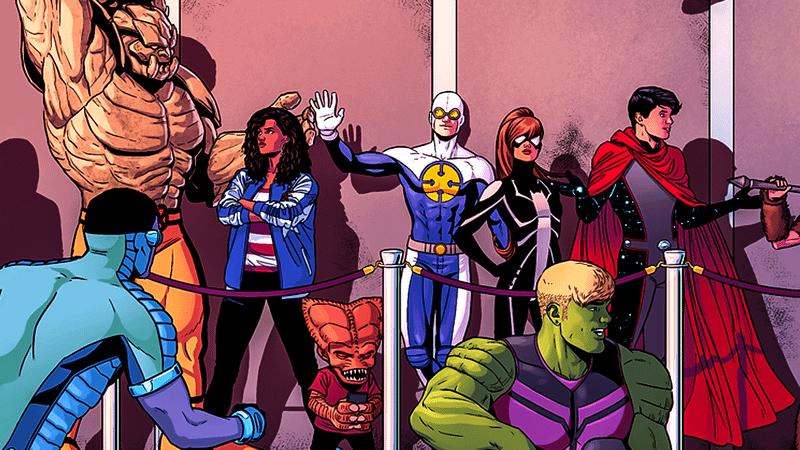 Young Avengers from Marvel Comics.