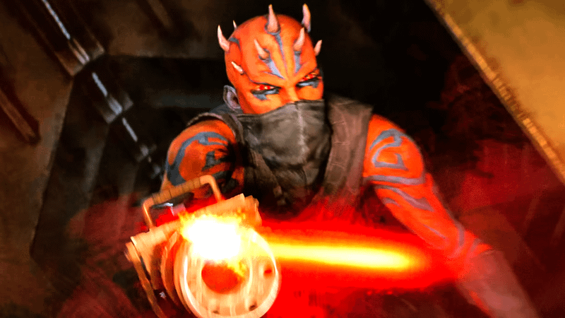 New Star Wars: Maul – Shadow Lord character of the Dathomirian Zabrak species.