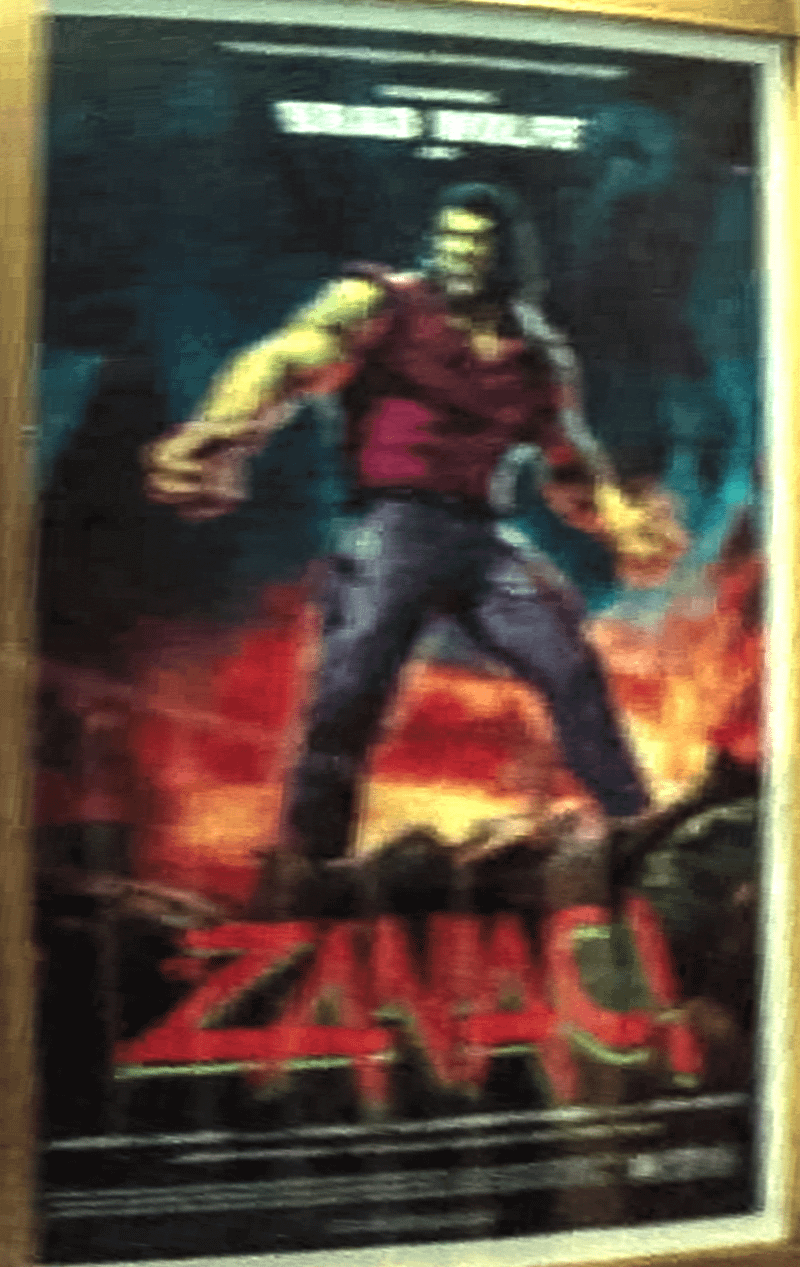 Zaniac! poster in Wonder Man Episode 1.