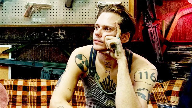 Bill Skarsgard as Zeitgeist in Deadpool 2.