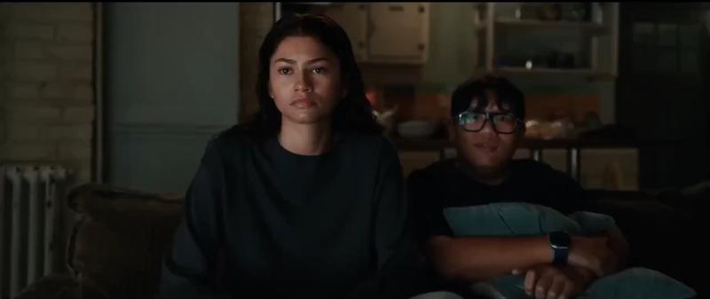 Zendaya as MJ and Jacob Batalon as Ned Leeds in 'Spider-Man: Brand New Day' trailer.