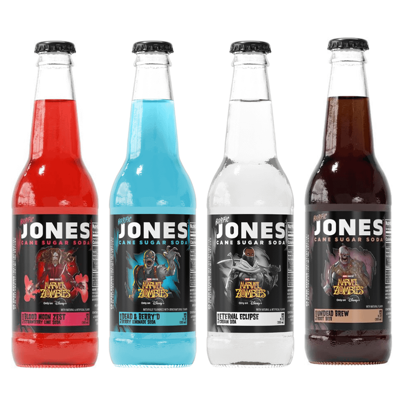 Marvel Zombies Jones Soda Undead Heroes Collection