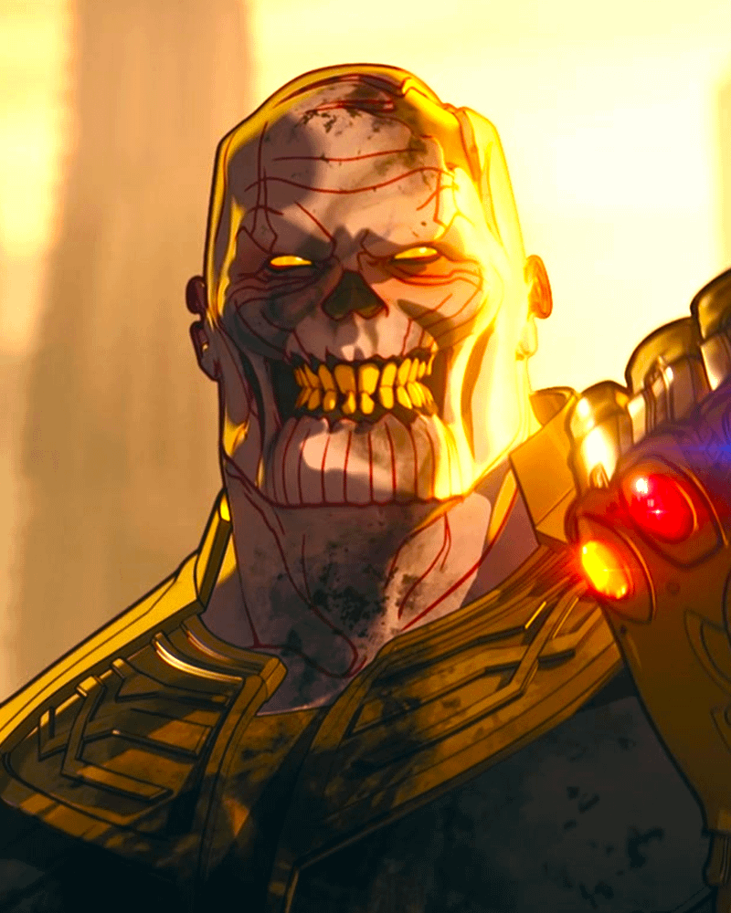 Zombie Thanos in Marvel Zombies