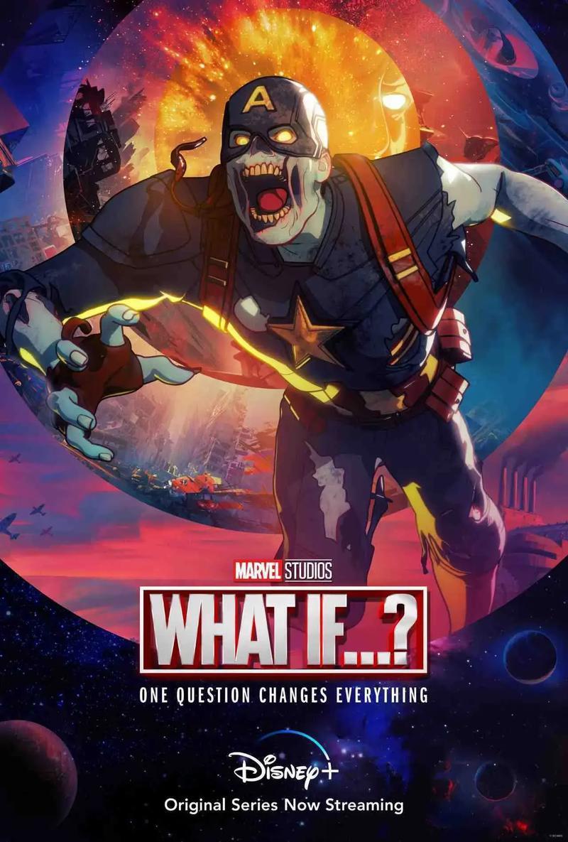 A What If...? Zombie Captain America Poster