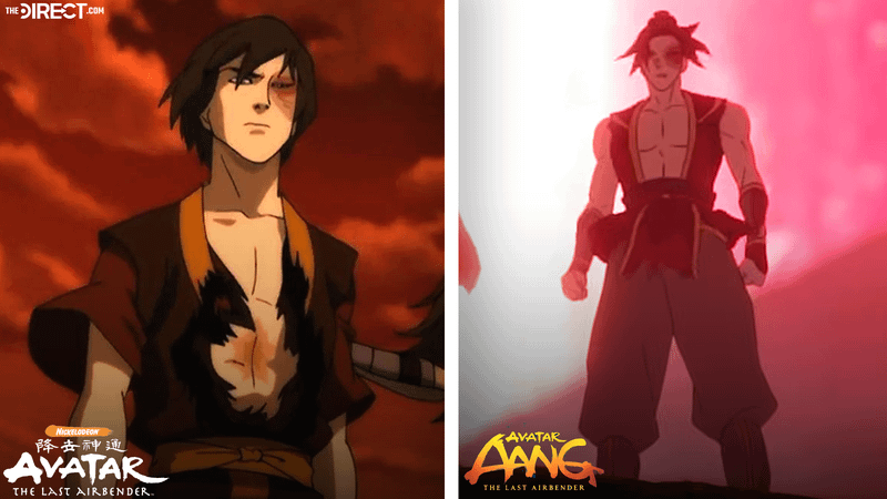 Adult Zuko design in Avatar Aang: The Last Airbender.